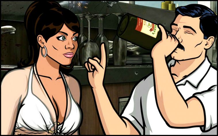 Archer Drinking Game - thechuggernauts.com
