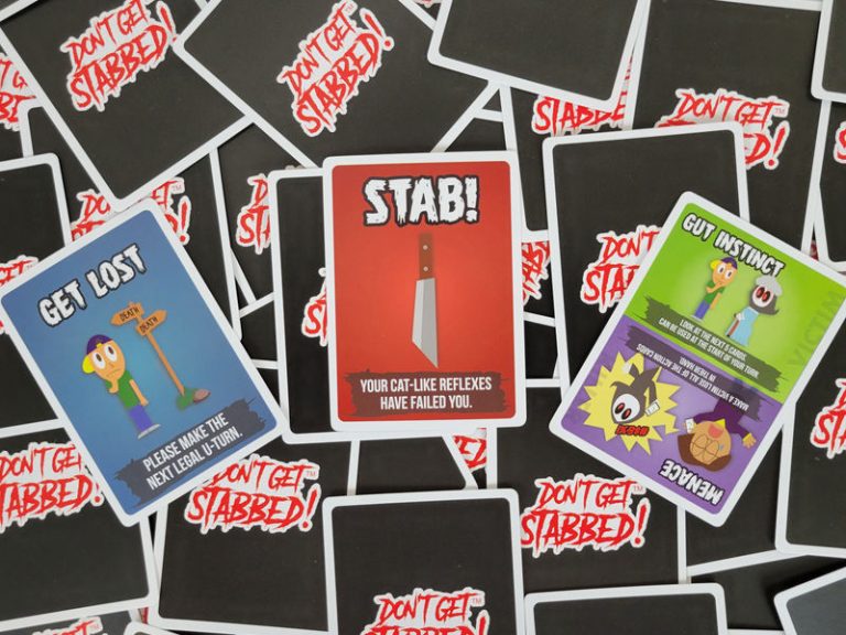 Don t Get Stabbed A Card Game Where You Try Not To Get Murdered The